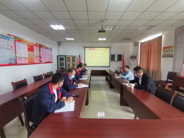 安裝公司黨支部召開(kāi)組織生活會(huì) 安裝公司黨支部召開(kāi)組織生活會(huì)