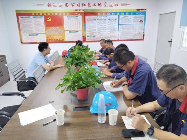 公司開展第三季度安全、環(huán)保、消防綜合檢查 